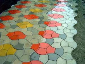 Scule + forme productie pavele beton