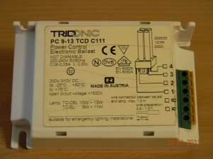 Balast electronic pt. lampa compact economica de max. 13W