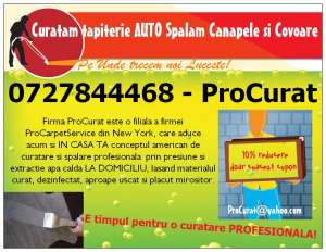 curatare prin presiune/extractie apa caldacovoare auto MOCHETA TAPITERIE SCAUNE