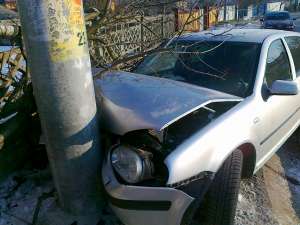 golf4 2002 avariat frontal