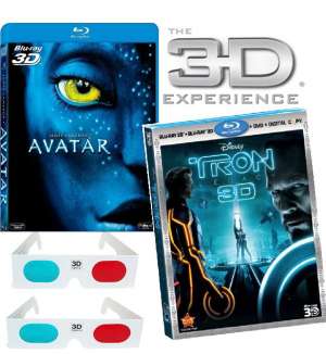 Filme 3D + 2 Perechi Ochelari 3D - Oferta !