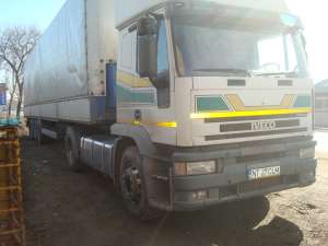 Cap tractor IVECO an 2000 + Semiremorca Krone 2003