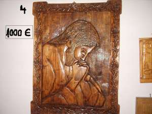 icoane sculptate in lemn