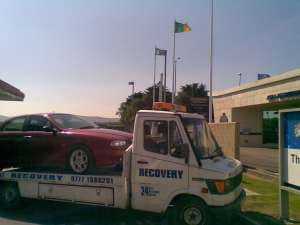 Mercedes 308 platforma tractari
