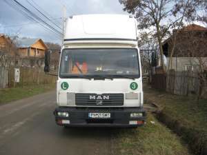 CAMION MAN 8185 LC TRANSPORTOR AUTOTURISME