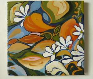Pictura /ulei pe panza-Diana Ela Romanescu /pictor