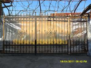 Vand poarta fier forjat