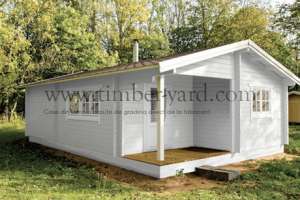 Casa din lemn Sophia 7x6 m ,  reducere
