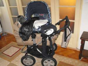 Vand carucior copii rmultifunctional Germania,  tarc copii Italia si marsupiu Chicco