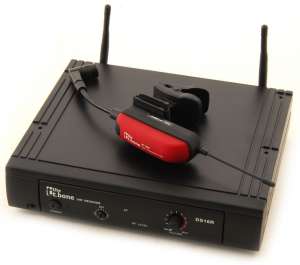 V�nd sistem de microfoane wireless(fara fir) pentru instrumente de suflat,  alcatuit din receiver TH