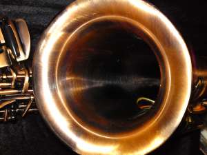 Vand saxofon alto(Mi-bemol)  THOMAS ST�HMER ,  culoare deosebita antique vintage design