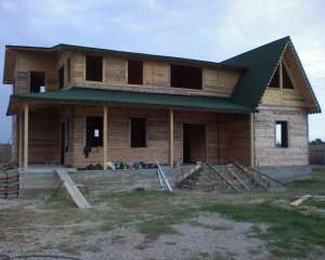 Constructii case din lemn Harghita