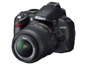 NIKON D3000SLR,  18-55mm KIT COMPLET