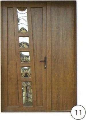 Usi de exterior din PVC M11
