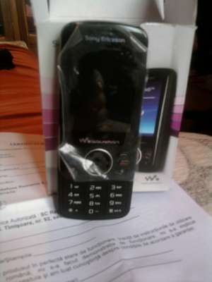 Vand SONY ERICSON BLACK SPIRO w100i stealth black