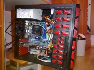 Vand pc complet / schimb pe scuter