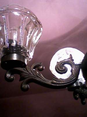 CANDELABRU DIN BRONZ PLIN