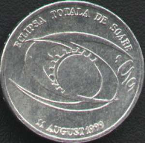 vand monede 500 lei eclipsa 1999, pret 50 ron buc