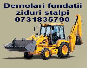 Efectuam Demolari,   Taieri beton