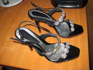 Sandale Rose Rubino cu pietre Swarowsky