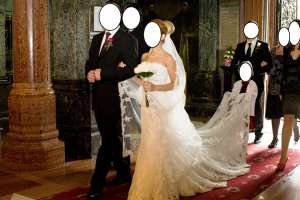Excelenta oferta - Rochie mireasa Pronovias,  model Nalon