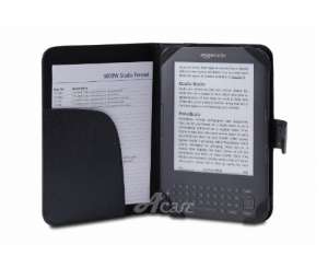 Husa Acase din piele pentru Kindle 3  + Folie protectie ecran. NOUA!