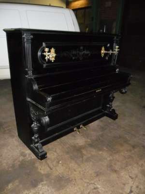 vand pianina Barlin & Ostlind,  -1890  + scaun reglabil