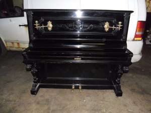 vand pianina Barlin & Ostlind,  -1890  + scaun reglabil