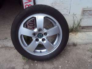 Jante Skoda Fabia Originale 15 Inch Model 2010 Dunlop 195 50 15