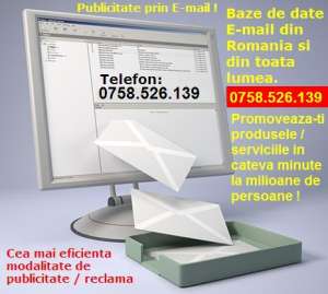 BAZE DE DATE EMAIL Firme / Clienti la 50 Lei ORICARE !