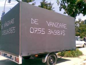 vand remorca 750 kg noua