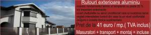 RULOURI EXTERIAORE DIN ALUMINIU ,  JALUZELE ,  ROLETE ,  USI DE GARAJ