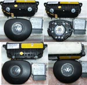 Airbag sofer pasager si modul VW TOURAN 2005-2008