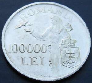 vand 100 000 lei 1946 (Regele Mihai)