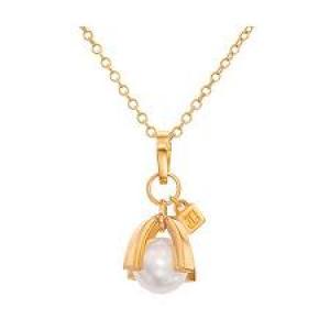 Medalion JETTE JOOP din aur 18 K cu perla