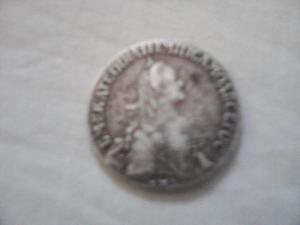 vand moneda ruseasca din argint din anul 1770