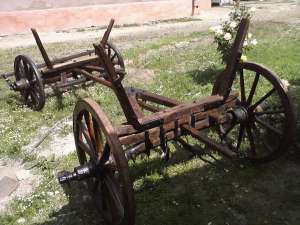 vand car (caruta) din lemn