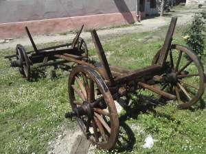 vand car (caruta) din lemn