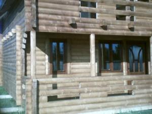 cabane din lemn