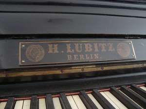 Vand Pianina H.Lubitz Berlin