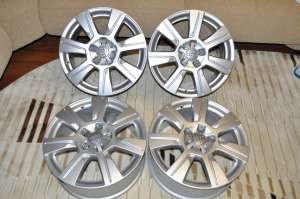 SET JANTE NOI,   ORIGINALE AUDI,   17 INCH,   COMPATIBILE AUDI A3 A4 A6,   IMPORT GERMANIA.