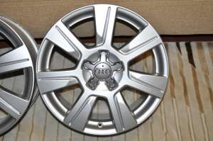 SET JANTE NOI,   ORIGINALE AUDI,   17 INCH,   COMPATIBILE AUDI A3 A4 A6,   IMPORT GERMANIA.