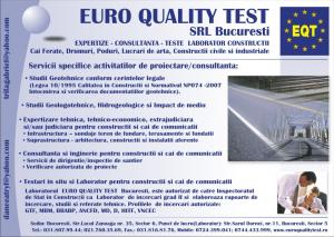 Studii Geotehnice - EURO QUALITY TEST