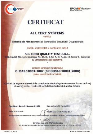 Studii Geotehnice - EURO QUALITY TEST
