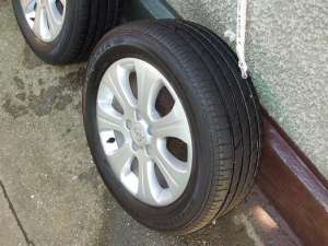 Vand jante Opel originale 214/55/R16 cu cauciucuri Brigestone