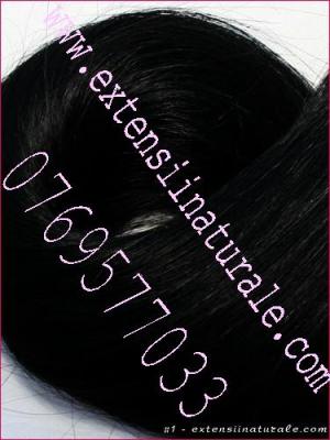 Extensi.i din pa.r natural .cu cheratina 2 ron buc