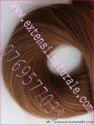 Extensi.i din pa.r natural .cu cheratina 2 ron buc