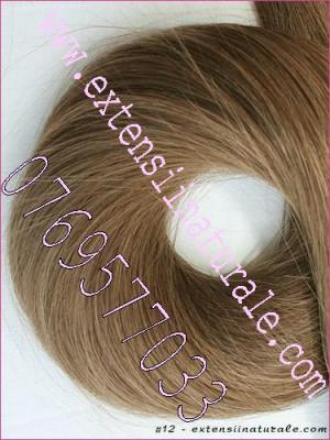 Extensi.i din pa.r natural .cu cheratina 2 ron buc
