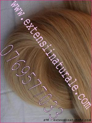 Extensi.i din pa.r natural .cu cheratina 2 ron buc