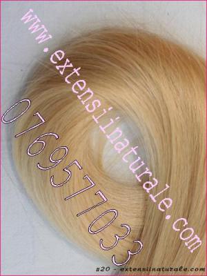 Extensi.i din pa.r natural .cu cheratina 2 ron buc